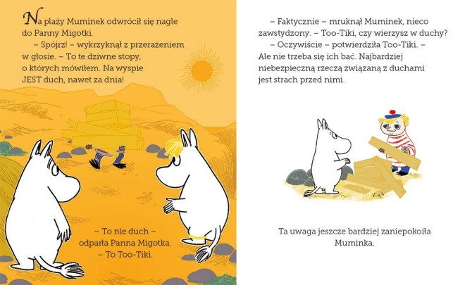 Książka dla dzieci o muminkach Wydawnictwo Harperkids